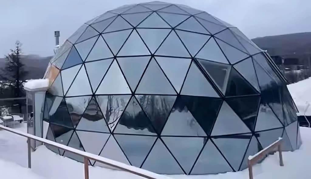 Geodesic Dome House Kit – All-Glass Luxury Glamping Dome – Tetra Glass by The Dome House - Image 6
