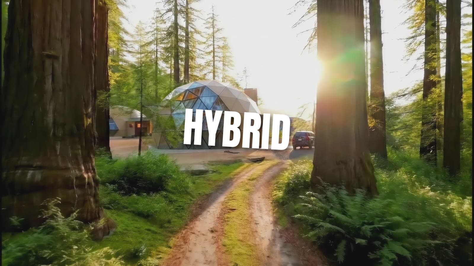 Hybrid glass dome kit